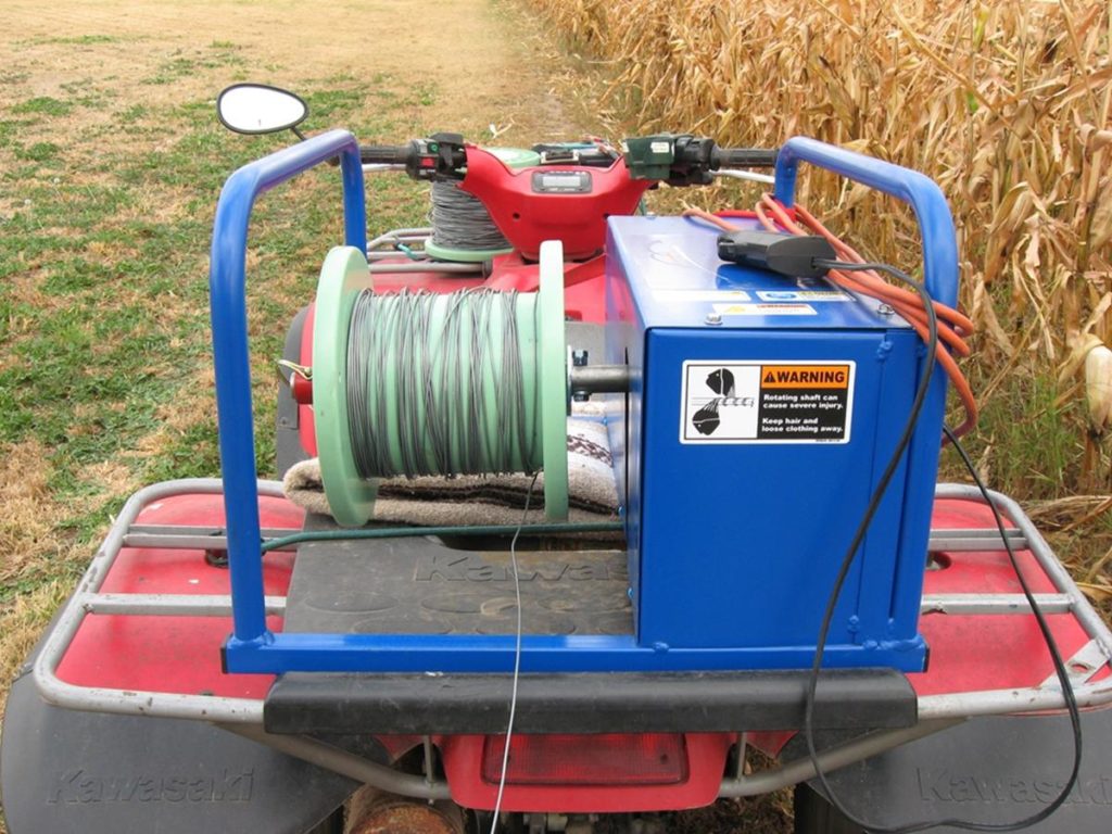 Electric Fence Wire Winder - Wire Tornado - ATV 1